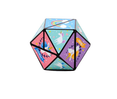 Cubo Puzzle Unicornio Mágico