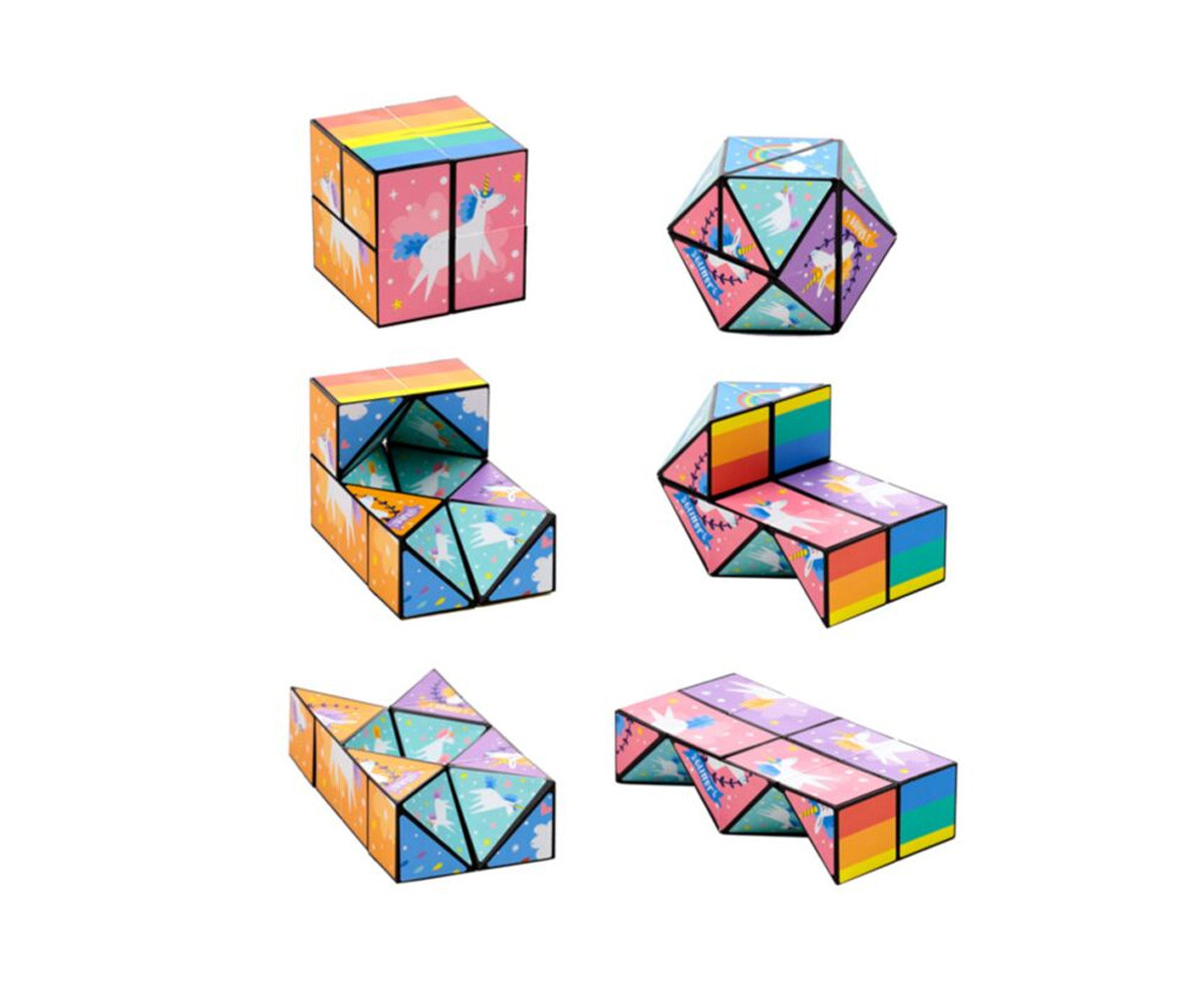 Cubo Puzzle Unicornio Mágico