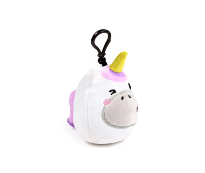 Llavero de Peluche Mini Squidglys Unicornio Astra Adoracorns