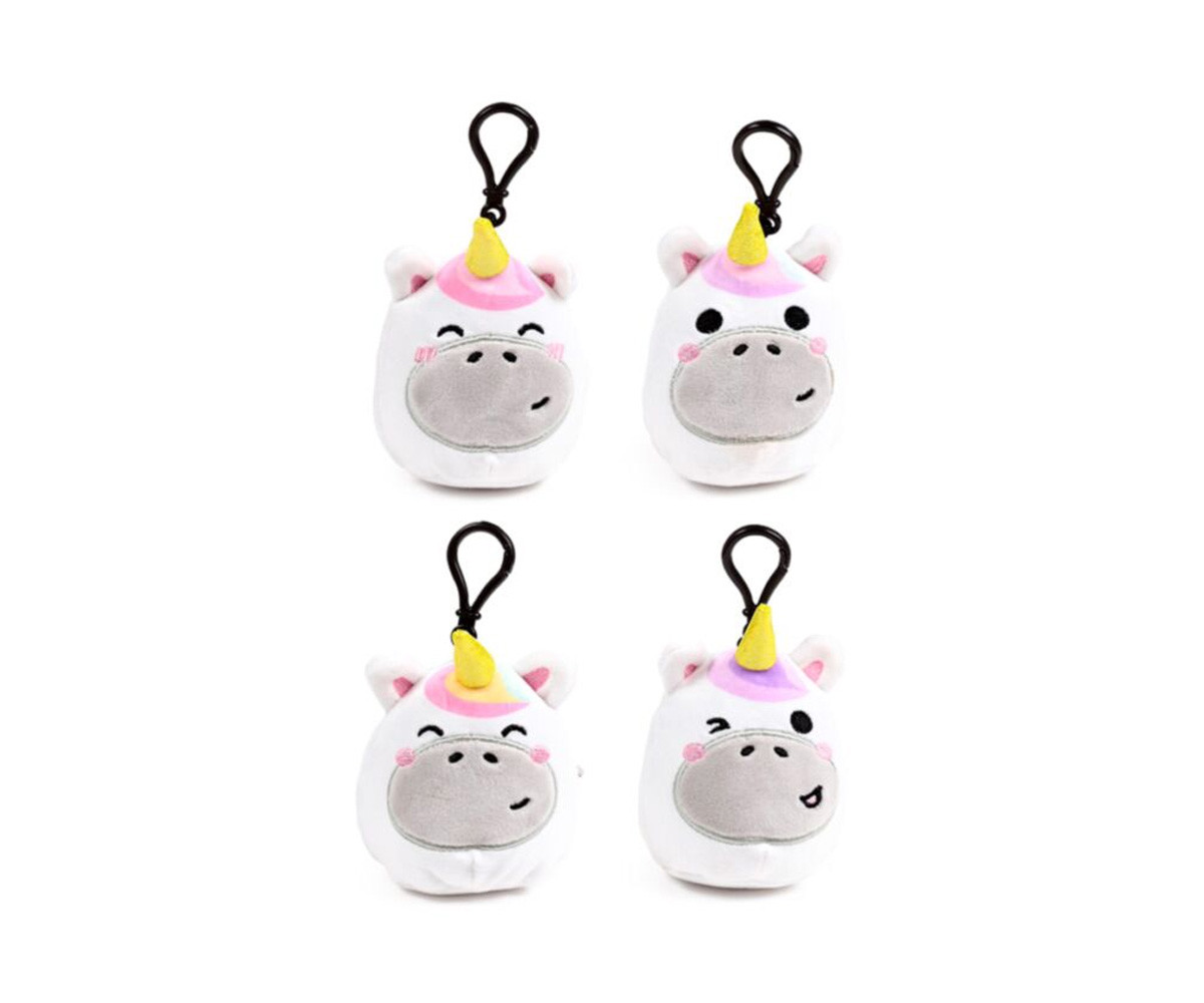 Llavero de Peluche Mini Squidglys Unicornio Astra Adoracorns
