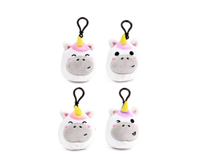 Llavero de Peluche Mini Squidglys Unicornio Astra Adoracorns