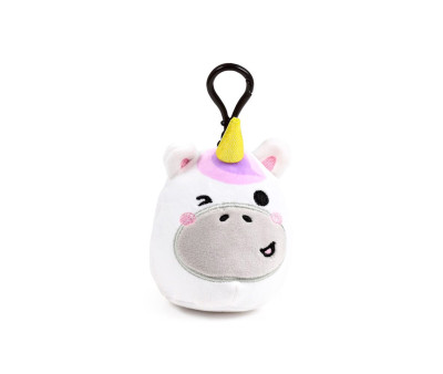 Llavero de Peluche Mini Squidglys Unicornio Astra Adoracorns