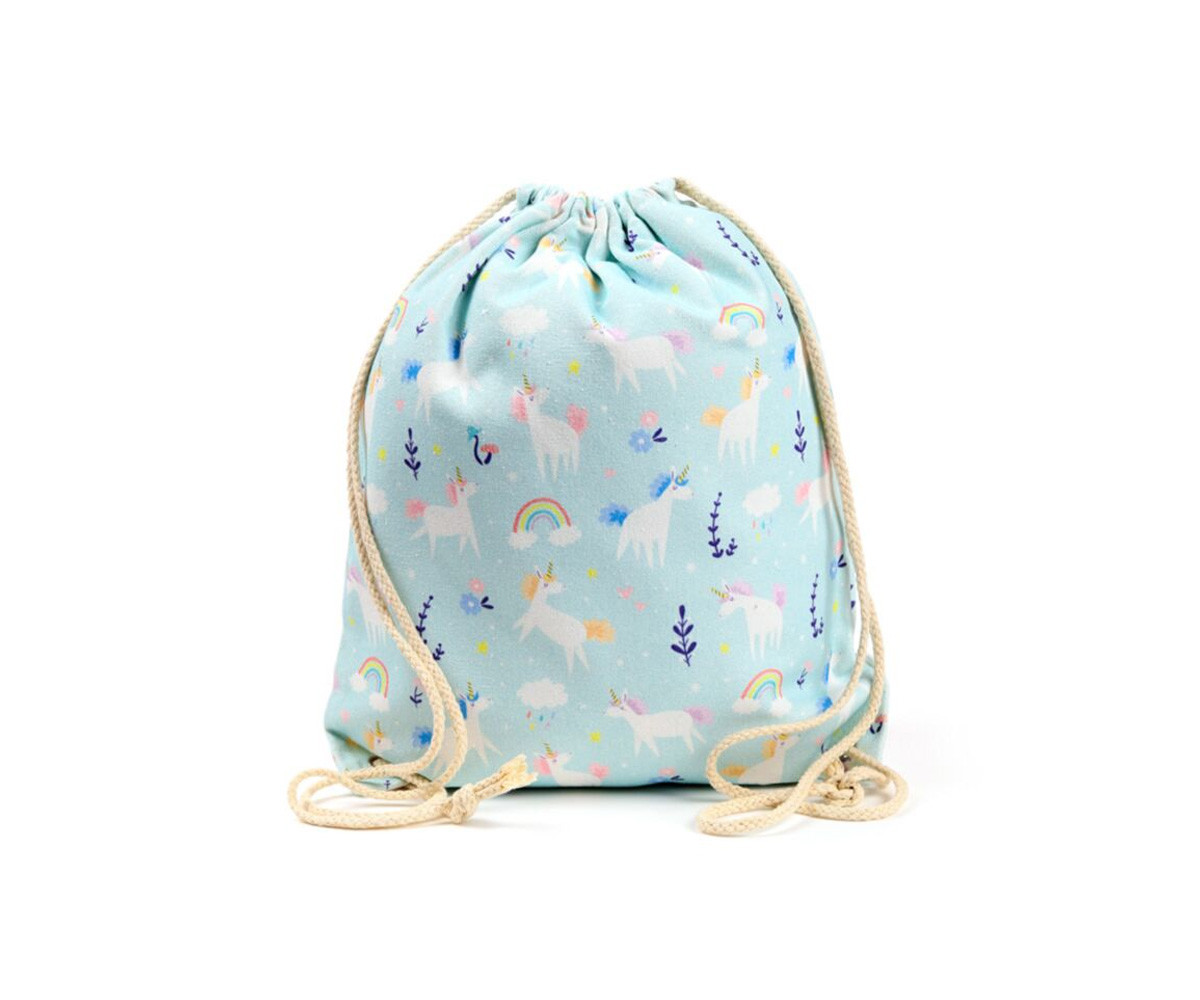 Mochila Saco Unicornio Mágico Personalizable