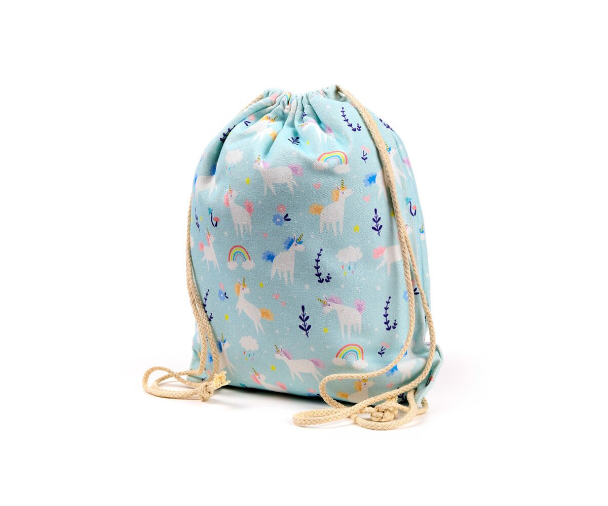 Mochila Saco Unicornio Mágico Personalizable