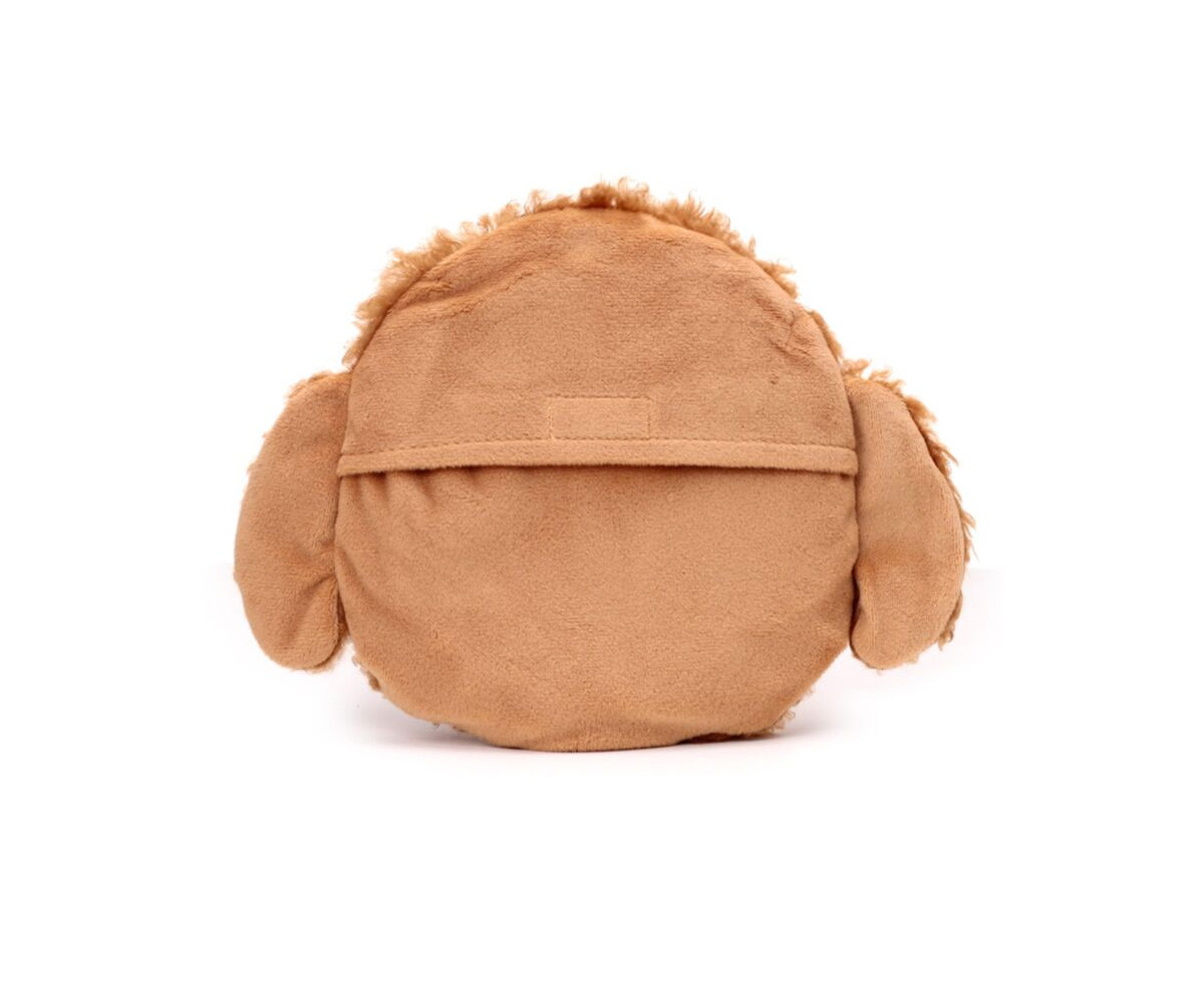 Peluche Térmico de Semillas para Microondas Cabeza Perro Cavapoo