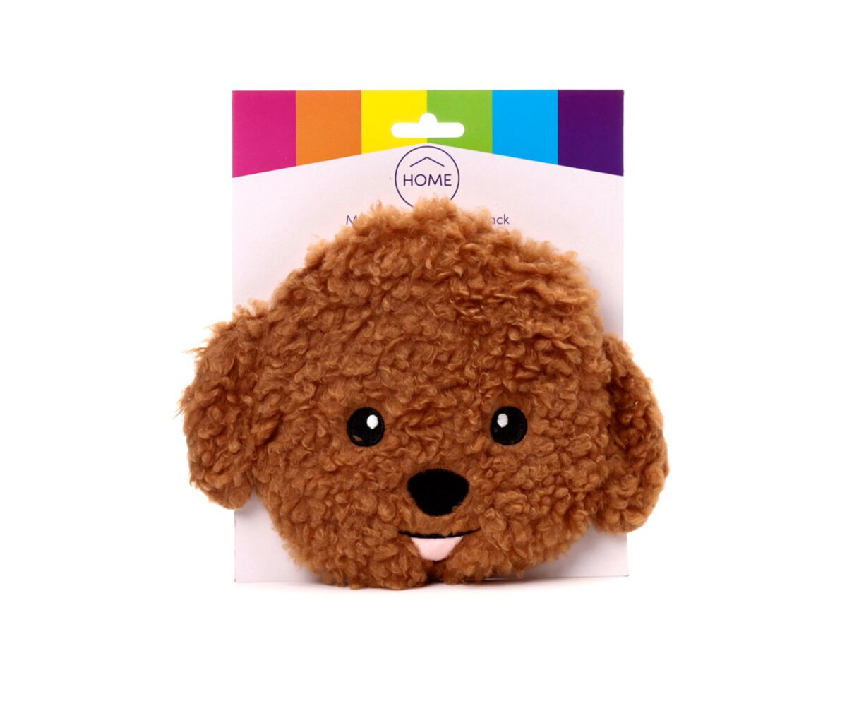 Peluche Térmico de Semillas para Microondas Cabeza Perro Cavapoo