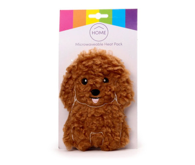 Peluche Térmico de Semillas para Microondas Perro Cavapoo
