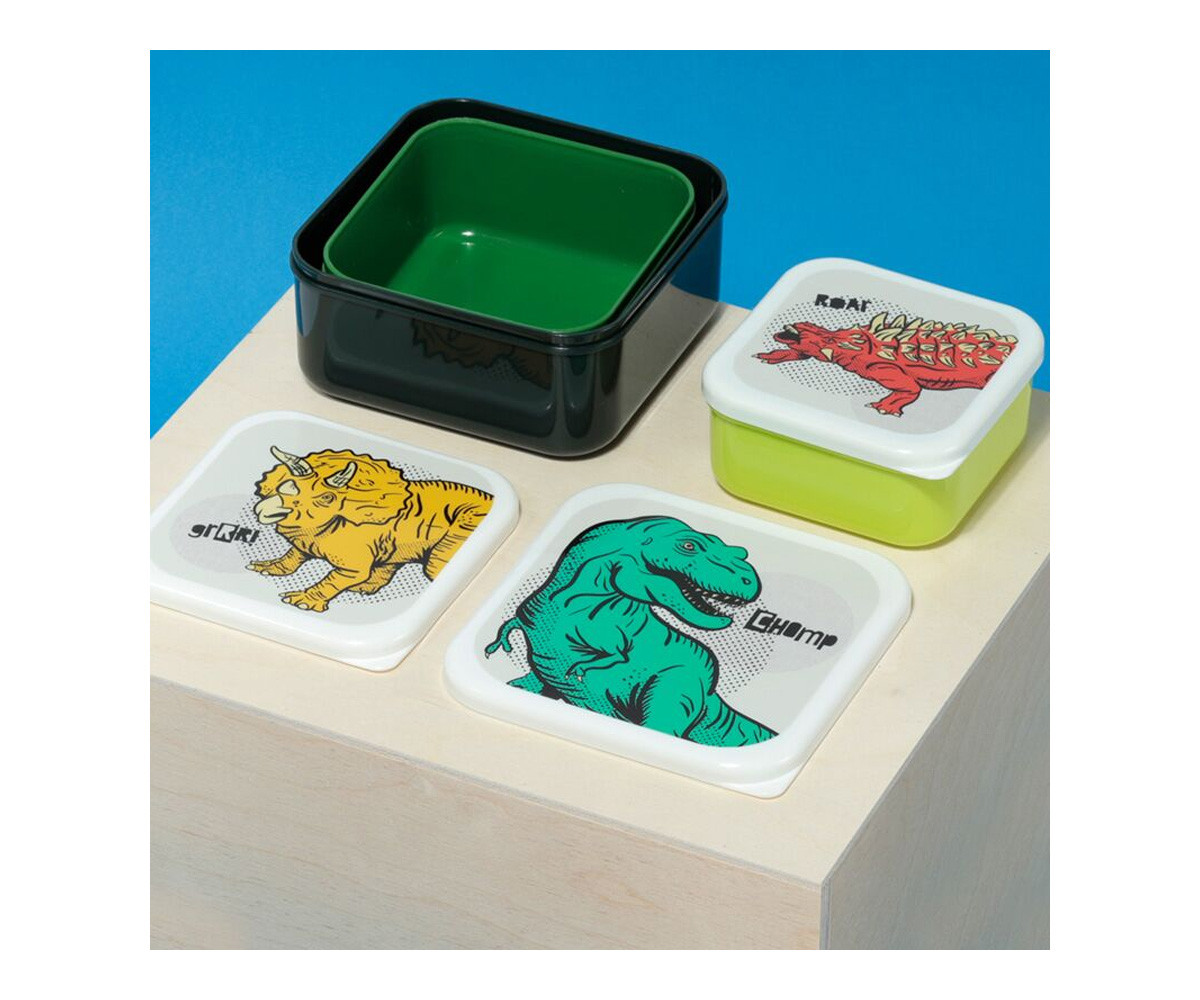 3 Scatoline Pranzo T-REX