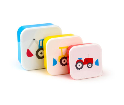 3 Scatoline Pranzo Trattori