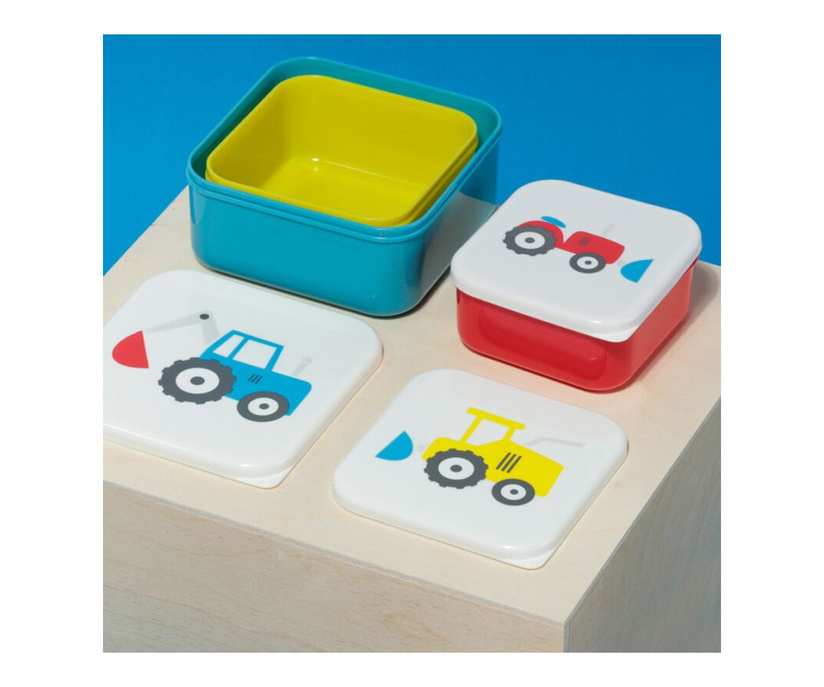 3 Scatoline Pranzo Trattori