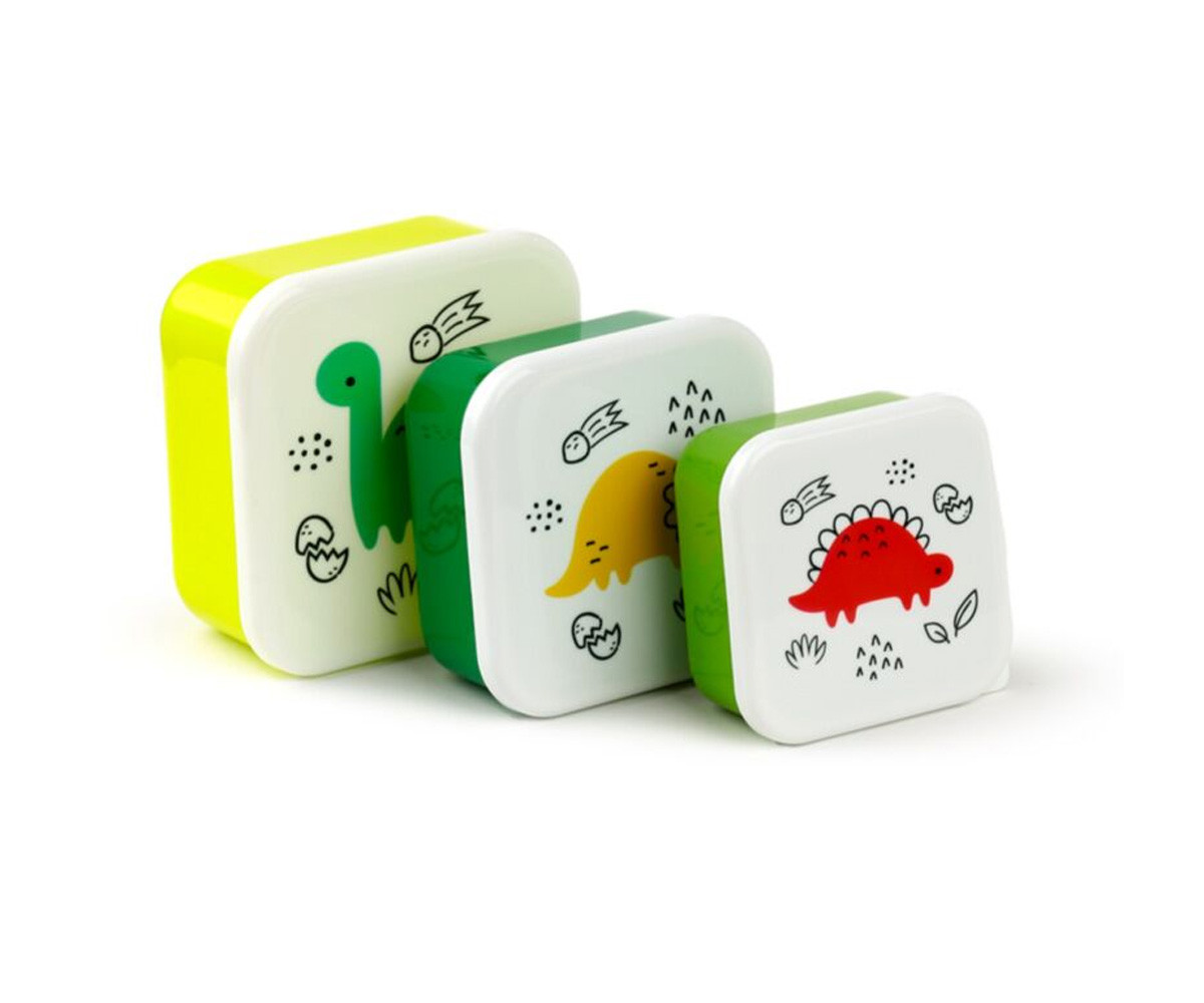 3 Scatoline Pranzo Dino Jr