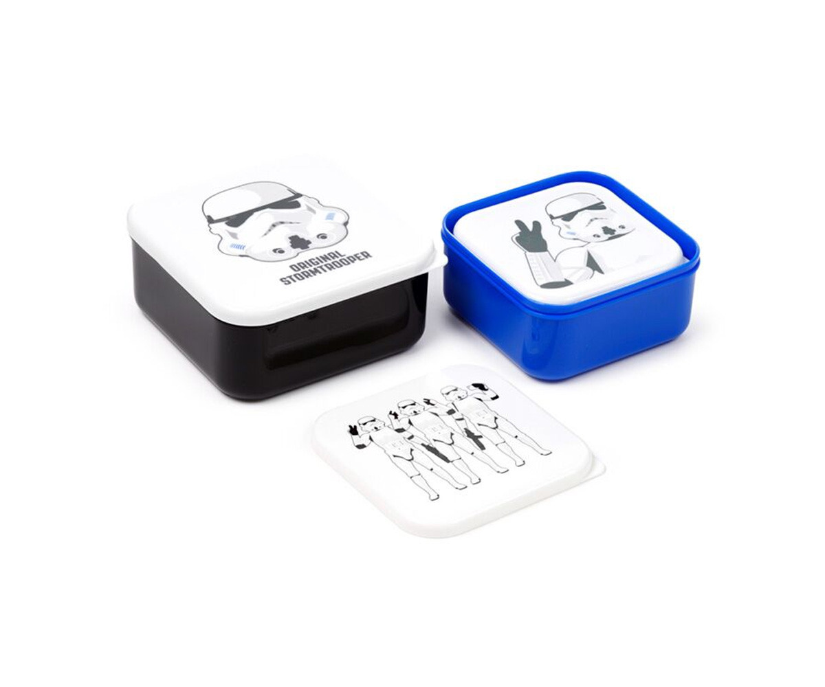 3 Cajas de Almuerzo Soldado Imperial Stormtrooper