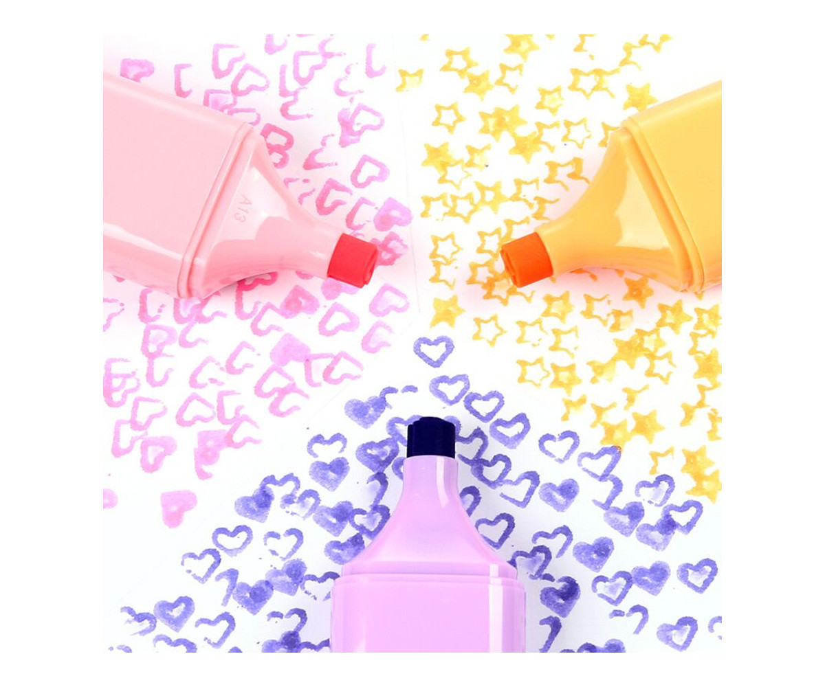 Set de 3 Subrayadores Unicornio Mágico