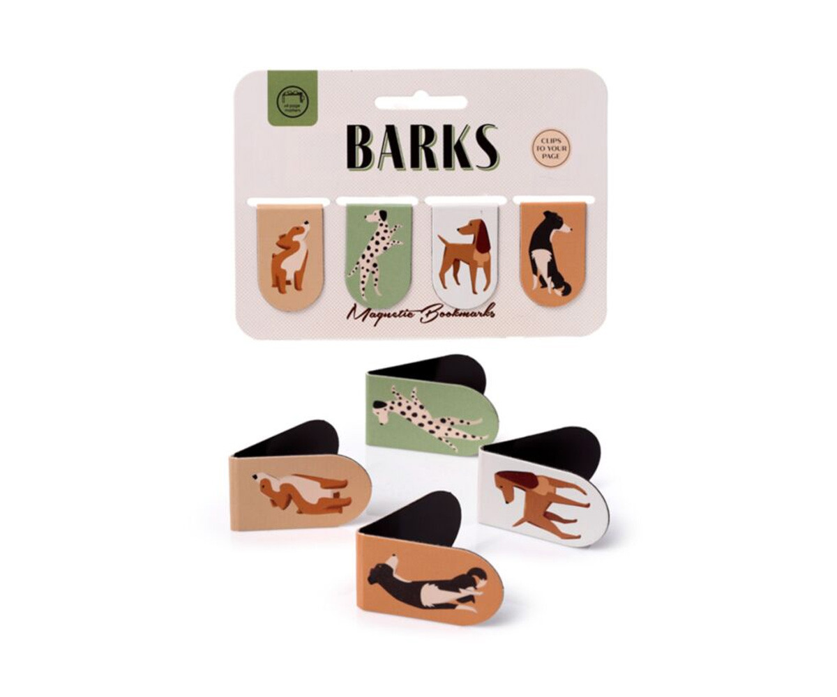 Set de Marcapáginas Magnéticos Dogs Barks