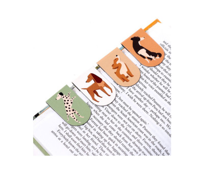 Set de Marcapáginas Magnéticos Dogs Barks
