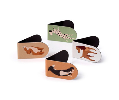 Set de Marcapáginas Magnéticos Dogs Barks
