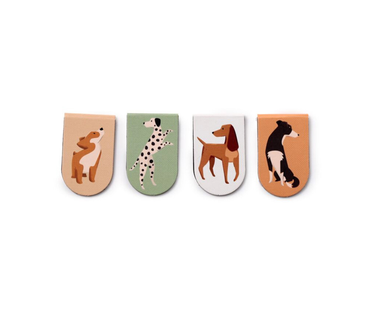 Set de Marcapáginas Magnéticos Dogs Barks