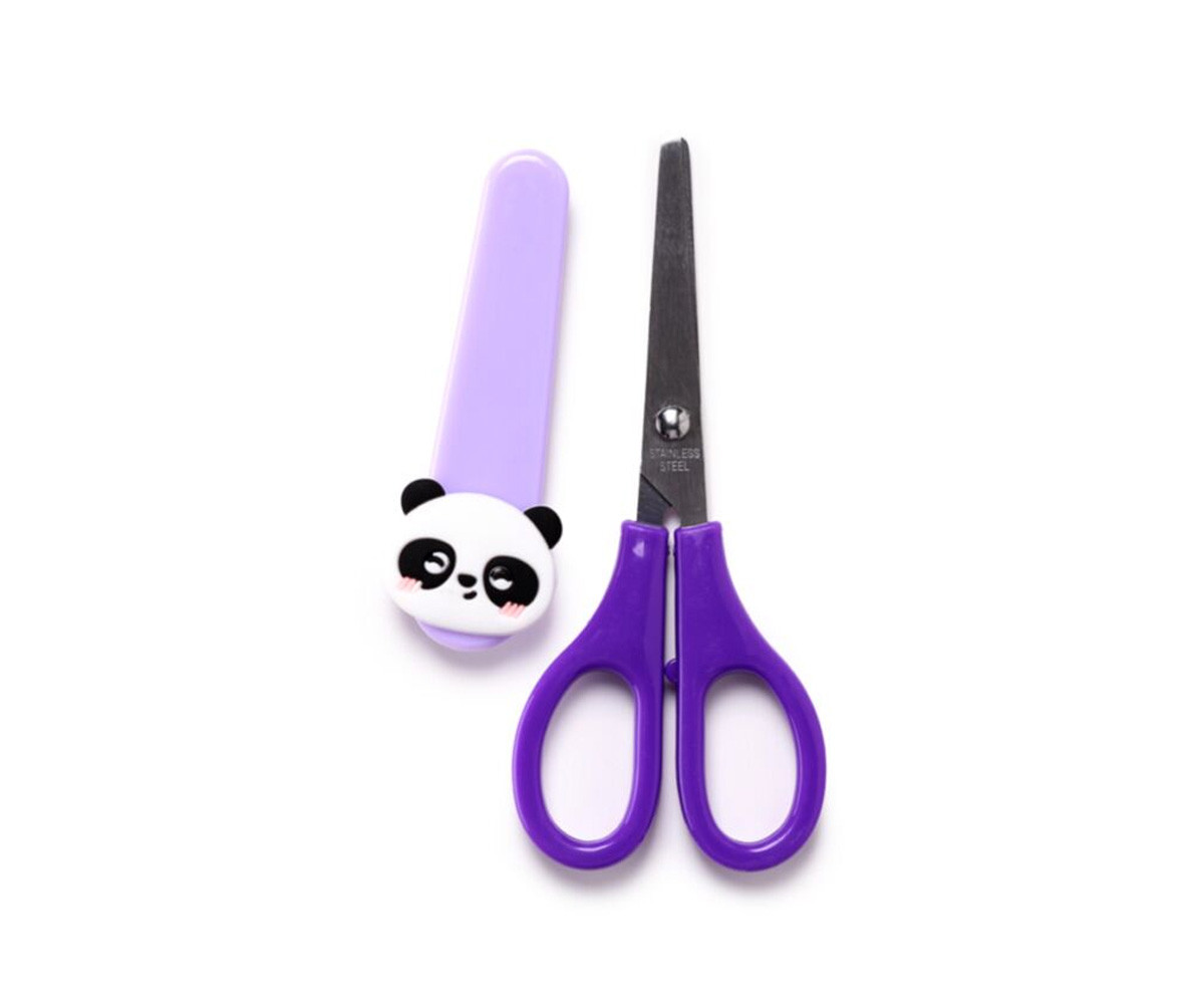 Tijeras Infantiles con Funda Adoramals Panda