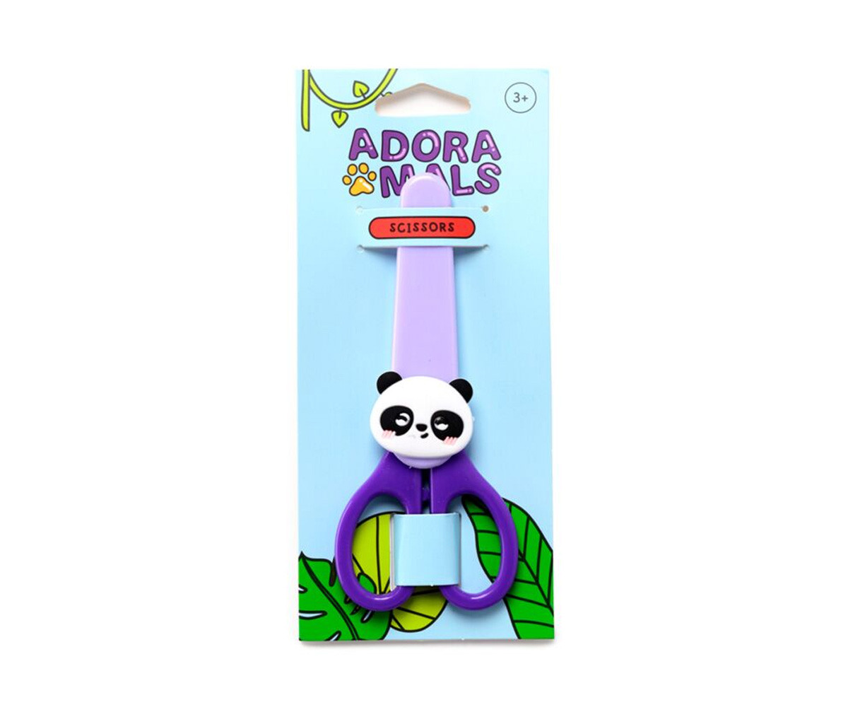 Tijeras Infantiles con Funda Adoramals Panda