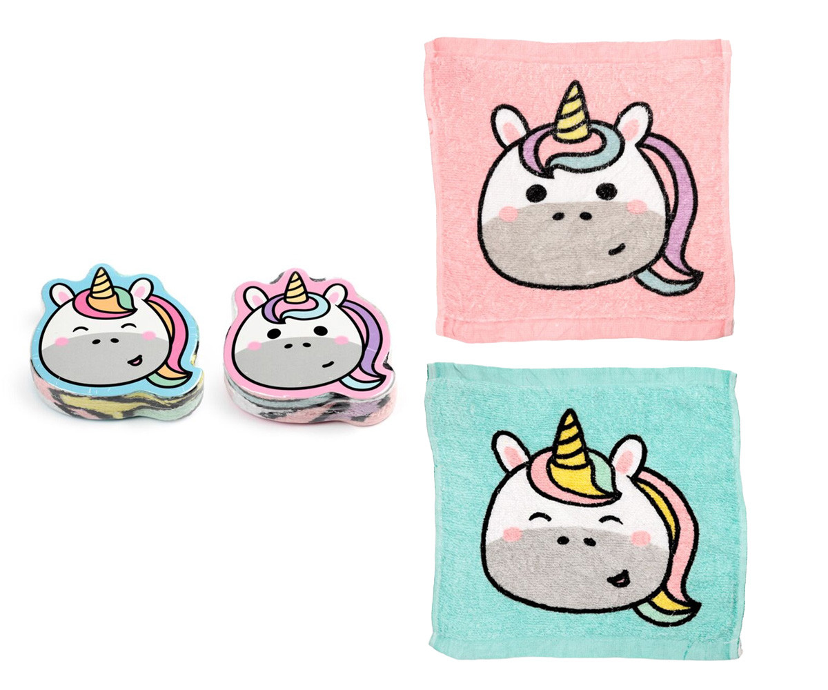 Toalla Comprimida de Viaje Unicornio Adoracorns