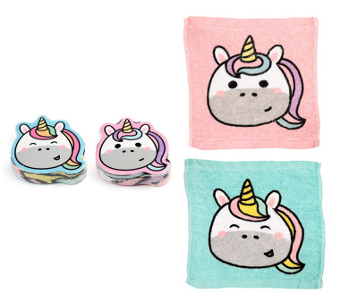 Toalla Comprimida de Viaje Unicornio Adoracorns