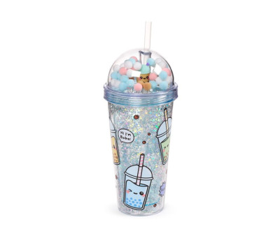 Vaso de Plástico Té con Burbujas Foodiemals