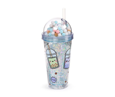 Vaso de Plástico Té con Burbujas Foodiemals