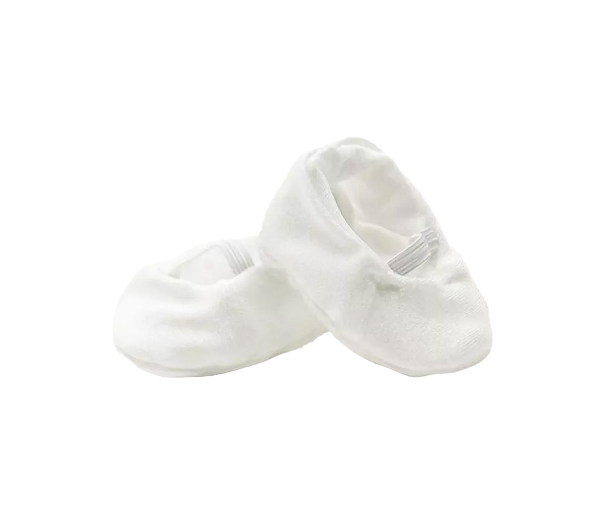 Scarpe da Danza Lycra Bianco Bambole MInikane