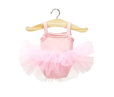 Abito Tutu Célestine In Jersey e Tulle Fraise  Bambole Minikane