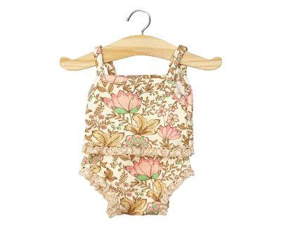 Les P'tits Basiques Ropa Interior Indienne Rosée para Muñeco Gordis