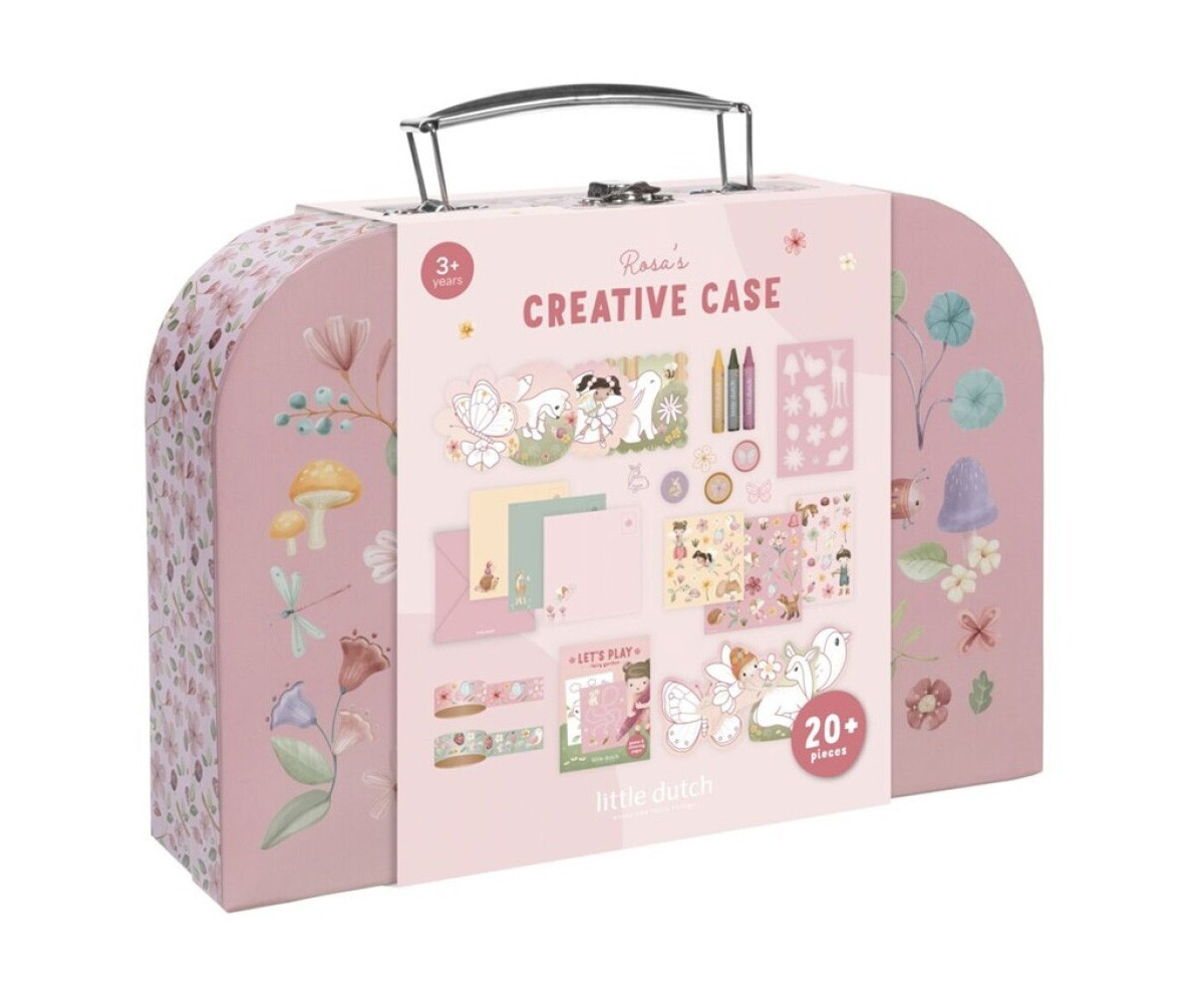 Maleta de Creatividad Rosa Fairy Garden
