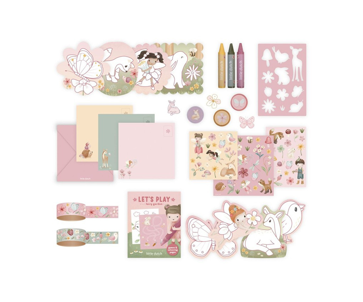 Maleta de Creatividad Rosa Fairy Garden