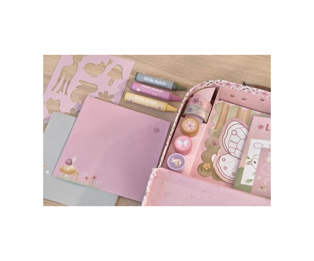 Maleta de Creatividad Rosa Fairy Garden