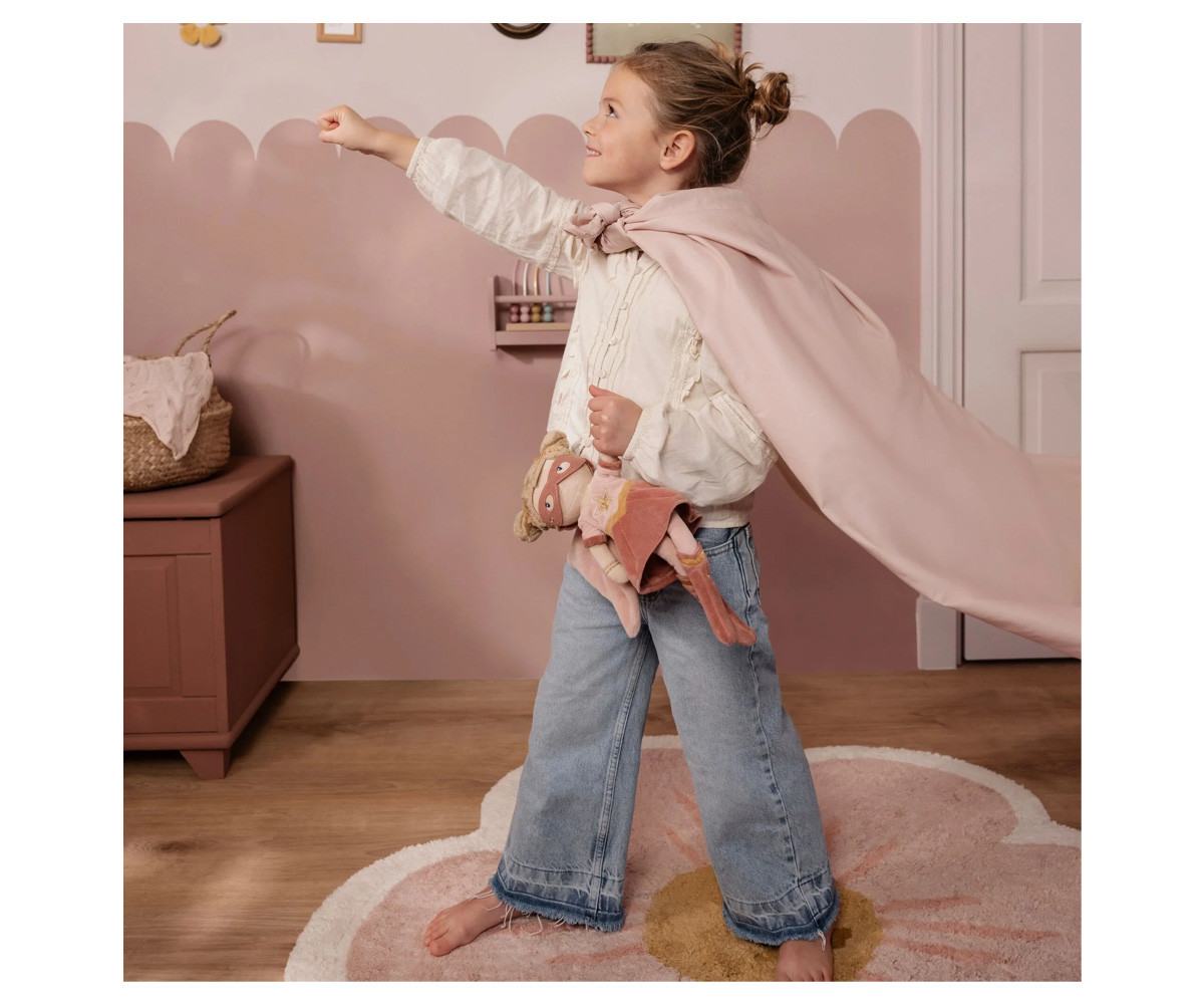 Rosa Superheroína Muñeca Blandita