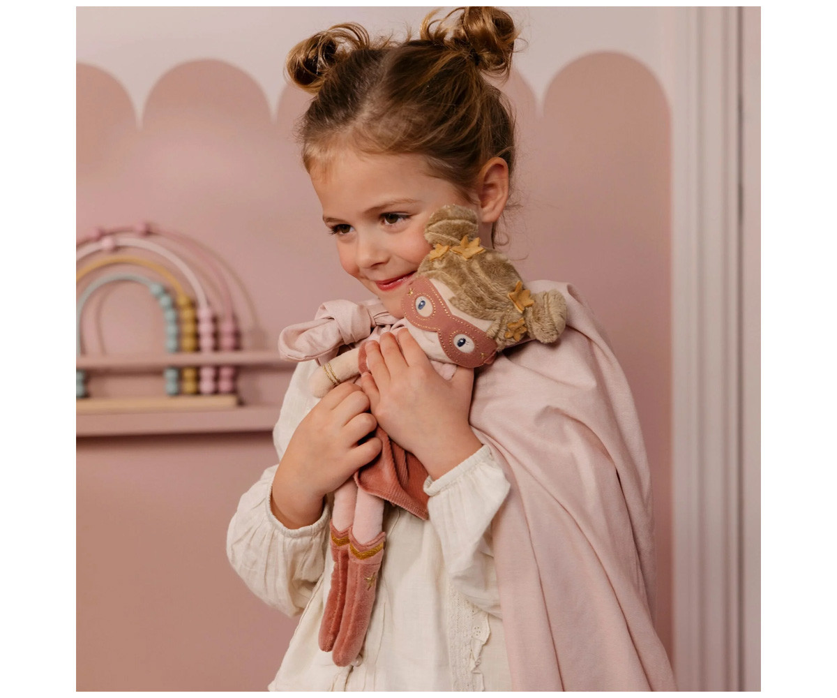 Rosa Superheroína Muñeca Blandita