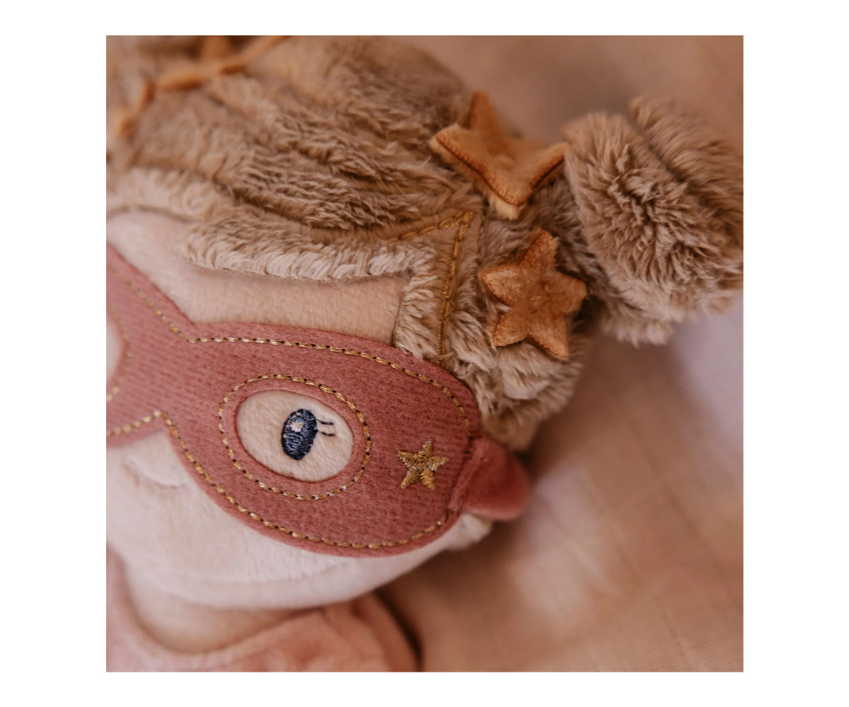 Rosa Superheroína Muñeca Blandita