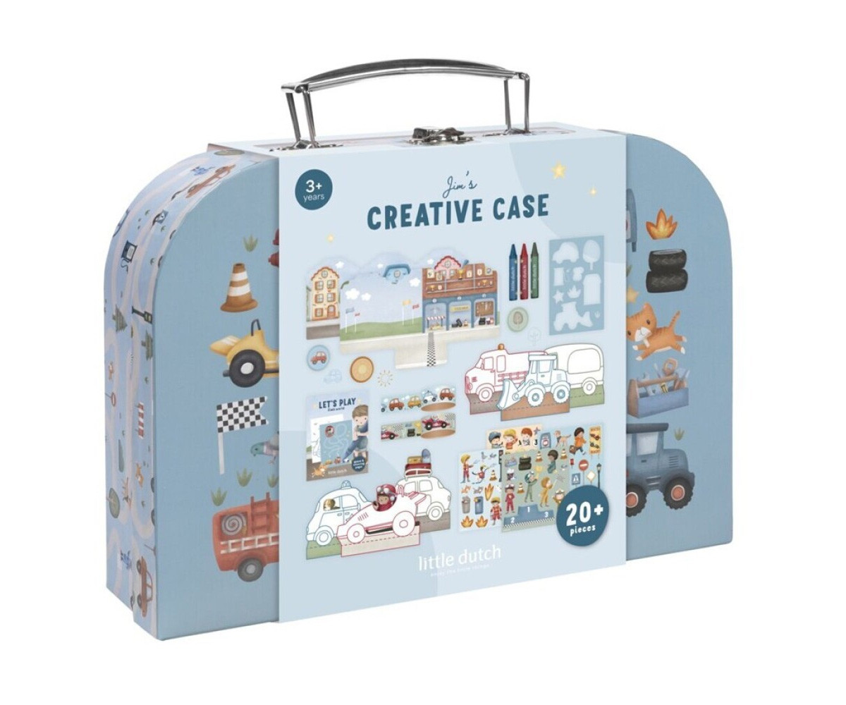 Maleta de Creatividad Jim Vehículos