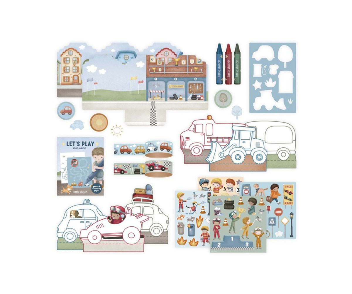 Maleta de Creatividad Jim Vehículos