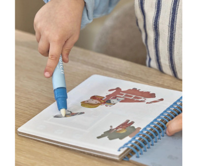 Libro Mágico Aqua para Colorear Jim Vehículos