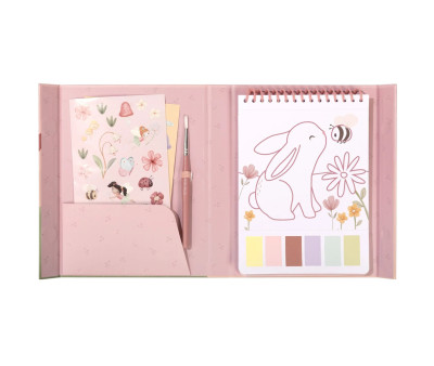 Set de Pintura con Agua Rosa Fairy Garden
