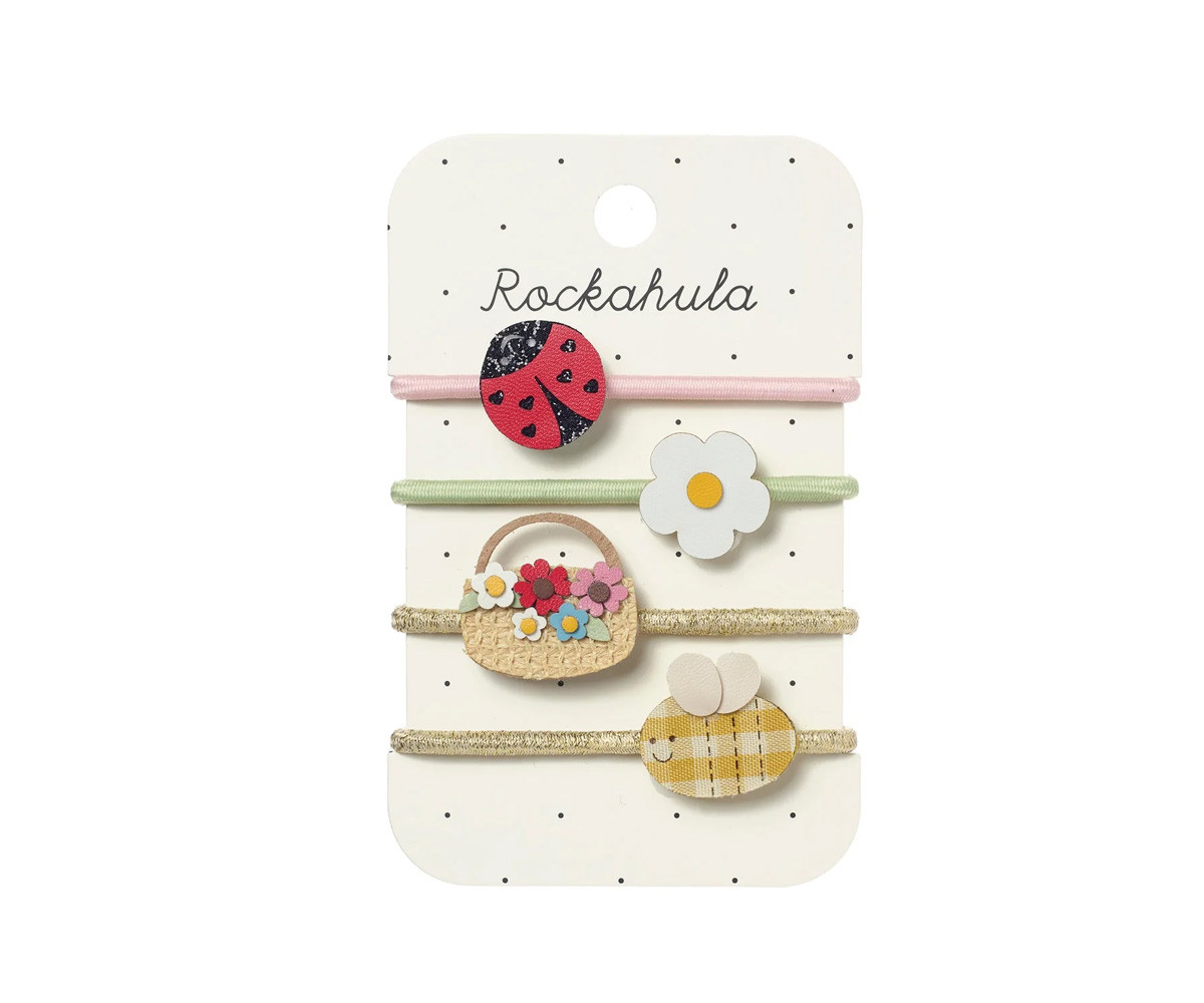 4 Gomas de Pelo Spring Garden