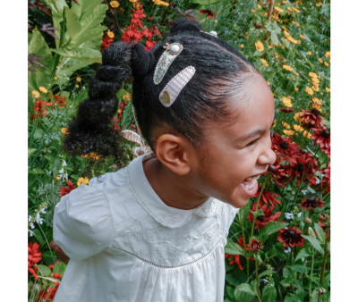 4 Clips de Tela Petal Bunny