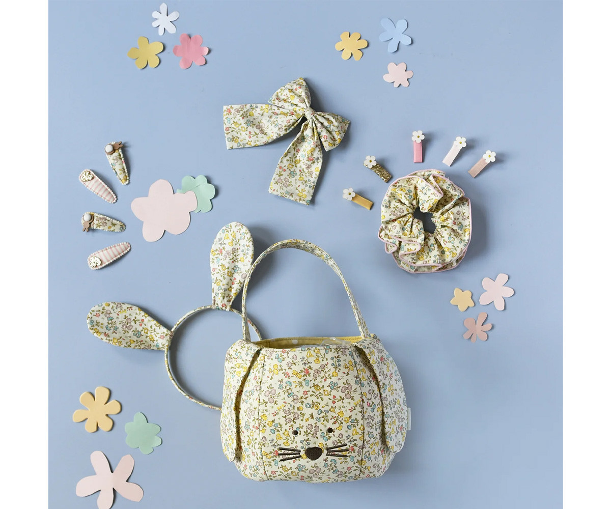 4 Clips de Tela Petal Bunny