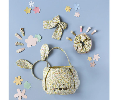 4 Clips de Tela Petal Bunny