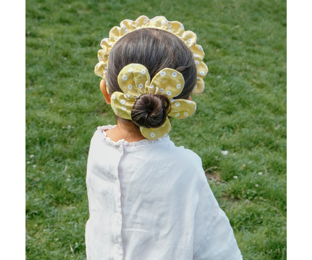 Coletero Scrunchie Darling Daisy