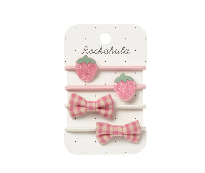 4 Gomas de Pelo Strawberry Fields