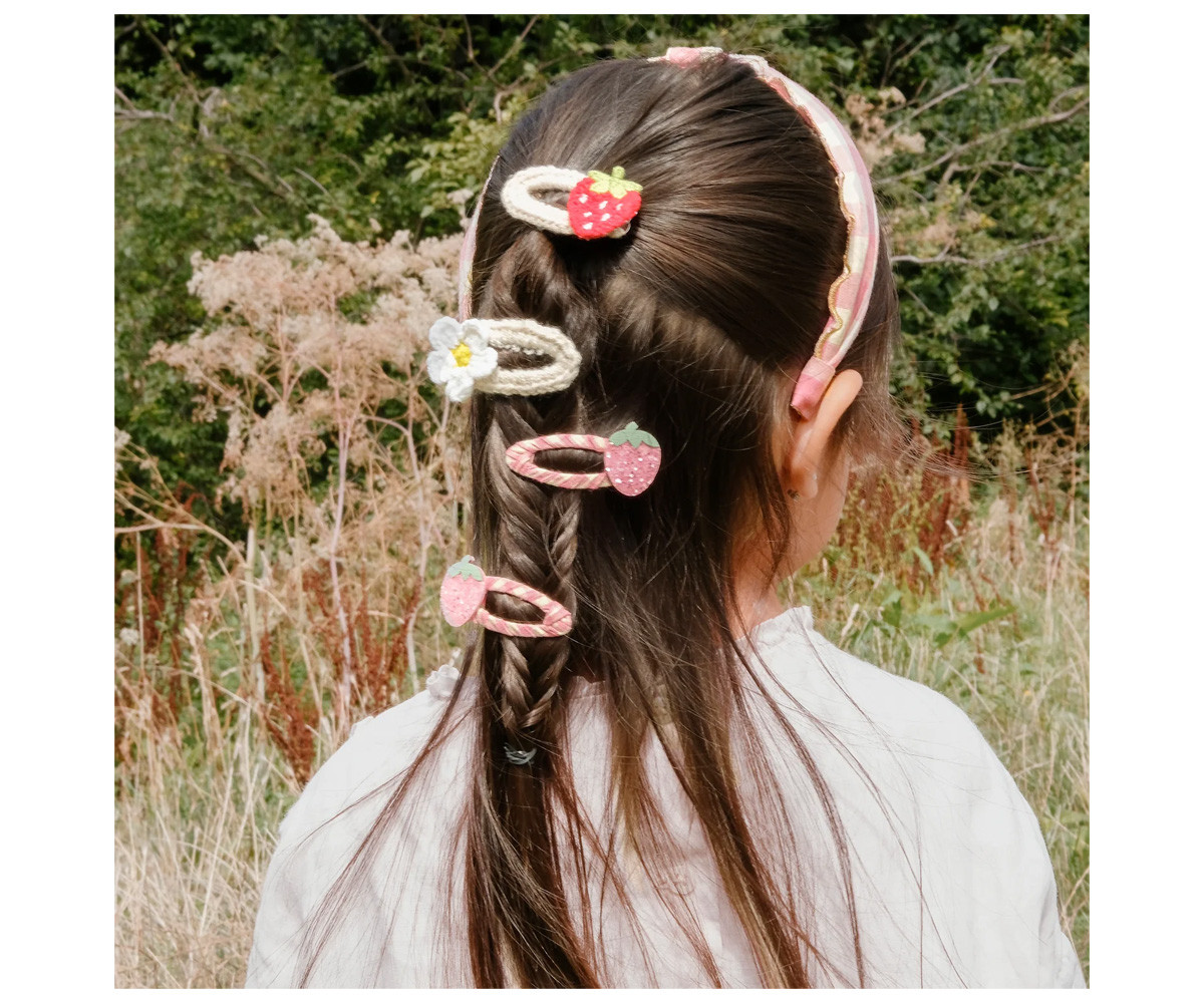 2 Clips Strawberry Fields