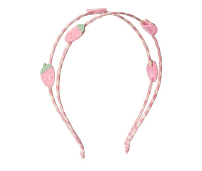 Diadema Doble Strawberry Fields