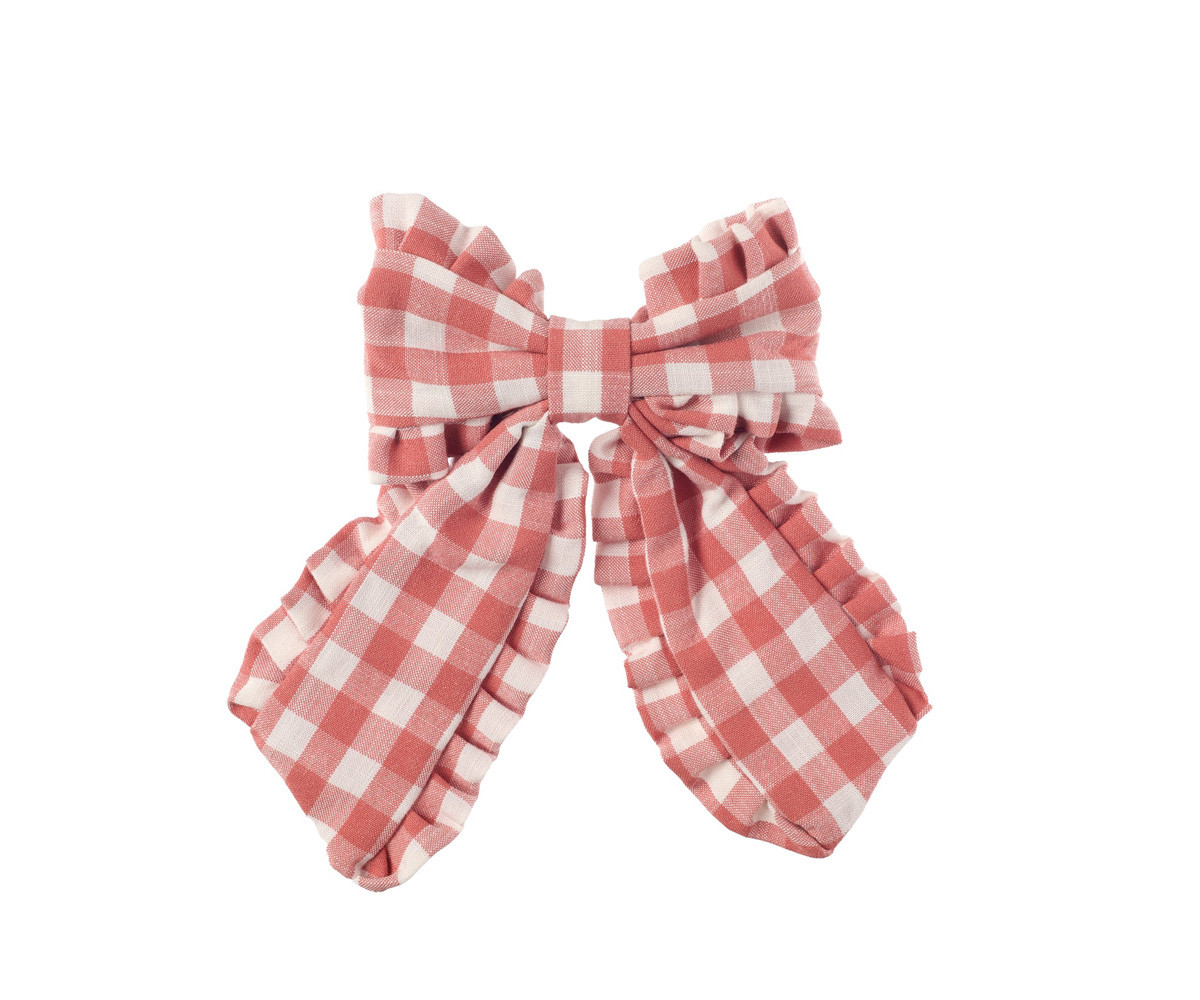 Clip Lazo Infantil Gingham