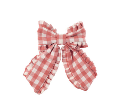 Clip Lazo Infantil Gingham